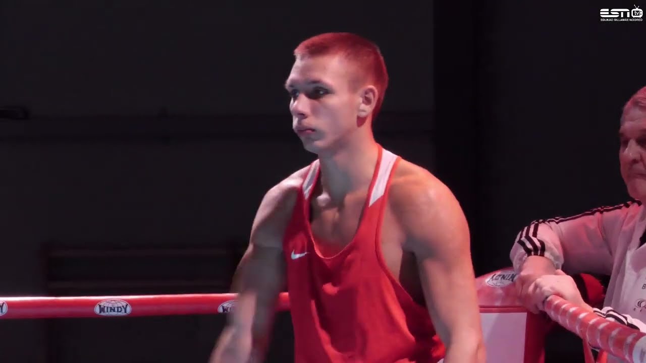 EESTI 2024.a MEISTRIVÕISTLUSED POKSIS Anton Vinogradov PSK VS Leon Kermas PKKalev (RL) 5-0