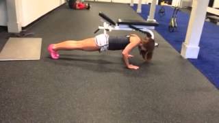 Mid Point Pause Push Up to Down Dog