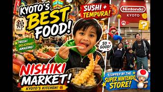 From Matcha to Mario: Eating Kyoto Street Food + Finding an Iconic Mario Rooftop! screenshot 4