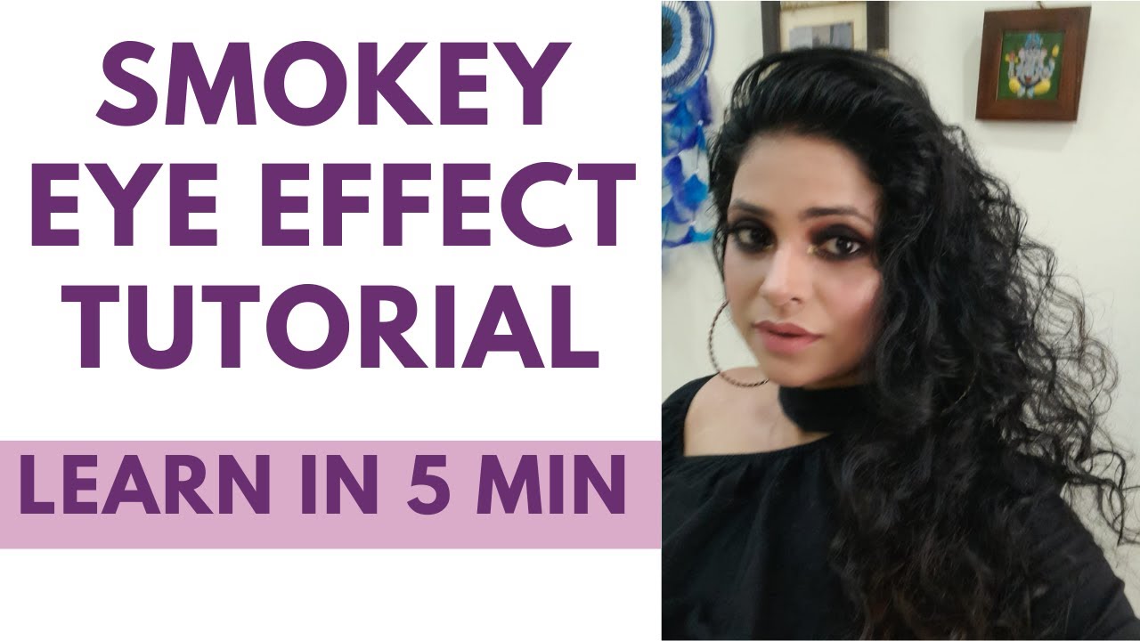 SMOKEY EYE EFFECT MAKEUP TUTORIAL | Yo Womania