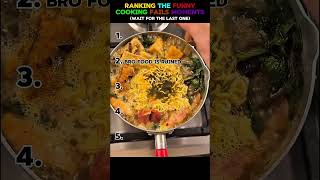 Ranking funny cooking fail moments 😂😂 (part 1) #funny #ranking #viral #mrrank #food #fail