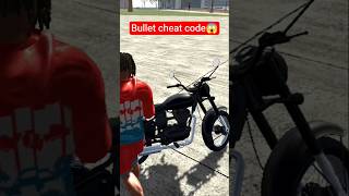 Bullet cheat code😱 #indianbikesdriving3dnewtodayupdate #gaming #gta #viral #shortfeed #automobile