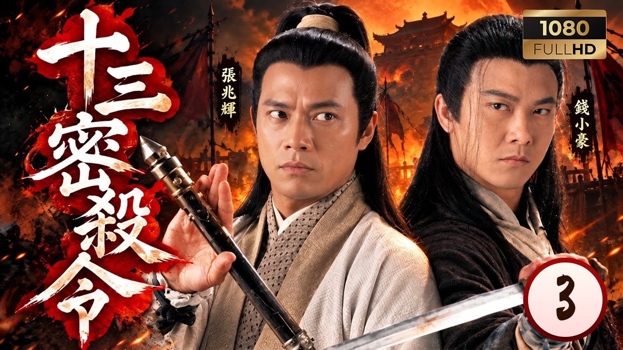 TVB武俠劇線上看 | 十三密殺令 03/20 | 錢小豪(甄兆人)於黎明誤殺楊家媳婦，天亮後恢復人性深感悔恨 | 錢小豪 | 蔡少芬 | 張兆輝 | 楊羚 | 粵語中字 | 1996