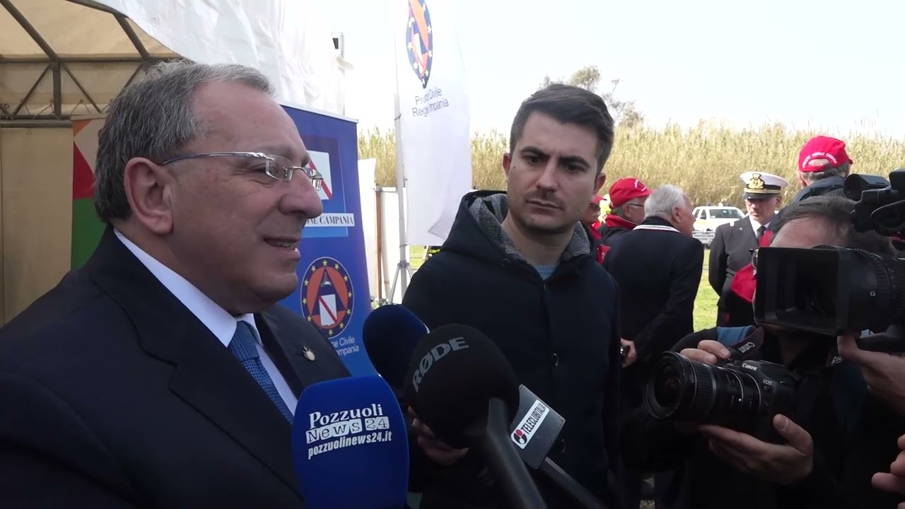 Bacoli, inaugurato centro ammassamento per i soccorsi