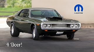 4 DOOR! '73 DODGE CORONET! 383CU! FIRST EVER PASS SURPRISES LEXUS! RT66!