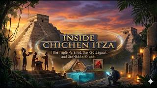 Inside Chichen Itza: The Triple Pyramid, the Red Jaguar, and the Hidden Cenote