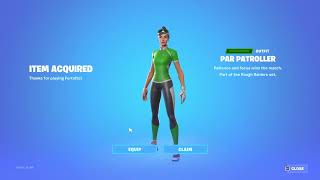 Buying par patroller fortnite skin!