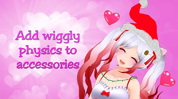 How to Add VRM Springbones to Blender accessories