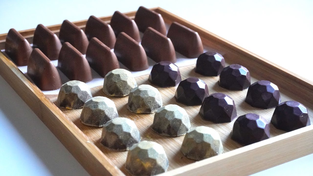 Ricetta cioccolatini ripieni e Gianduiotti - Filled chocolates and Gianduiotti recipe|ASMR|cakeshare