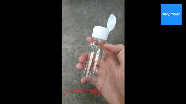 Chai Nhựa PET Nắp Bật 100ml | shopthuan.com - Hotline : 0906 756 502