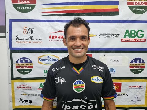 Apresentação do volante Paulinho Dias pelo Veranópolis Esporte Clube