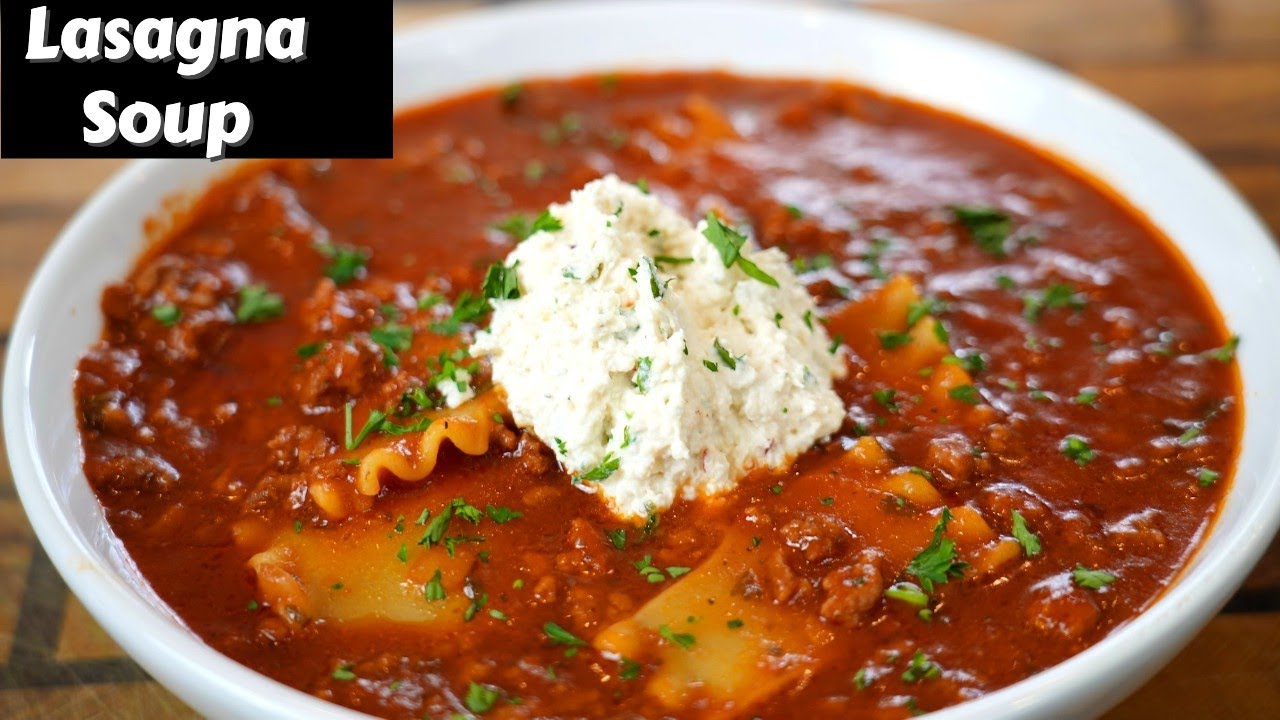 LASAGNA SOUP by Mr. Make It Happen