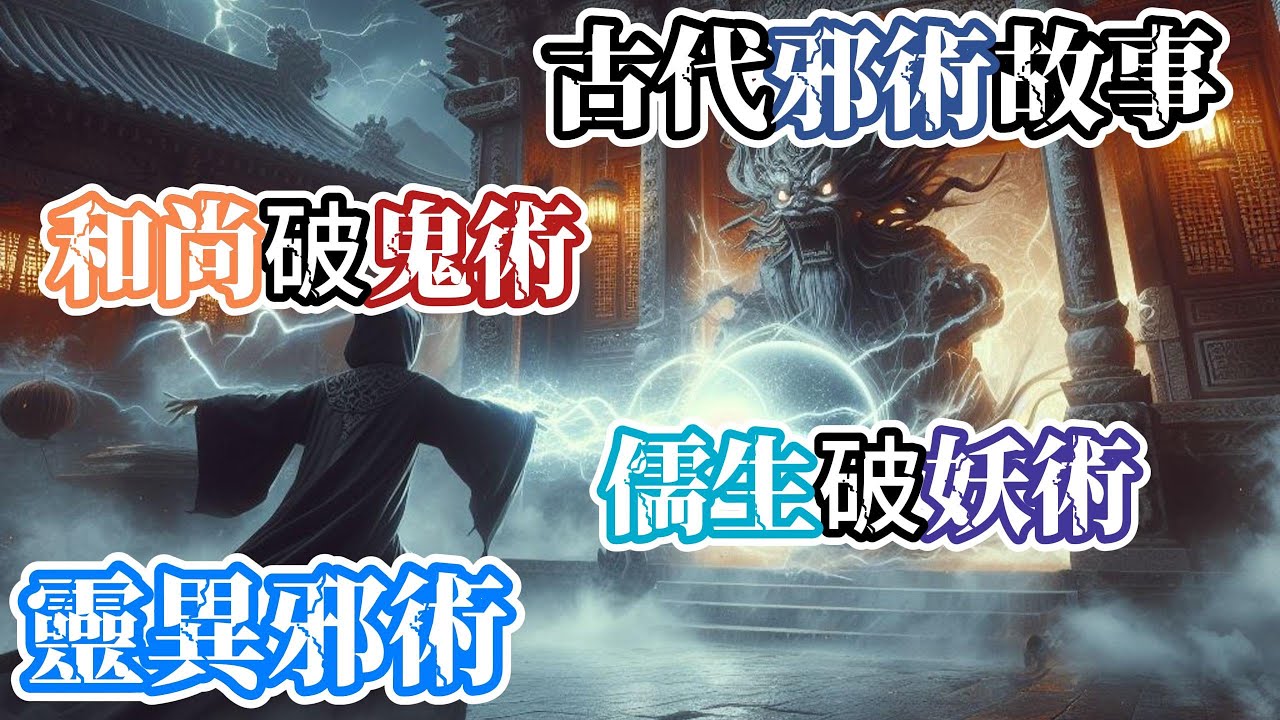 【靈異邪術】 家主新亡，邪道士用鬼術借尸還魂，卻被路過的莽和尚授意忠僕用術法破了…過路妖僧存心不良設下幻術，修行的儒生掌心雷強行破除邪術…… | 懸疑故事|神秘故事|靈異故事