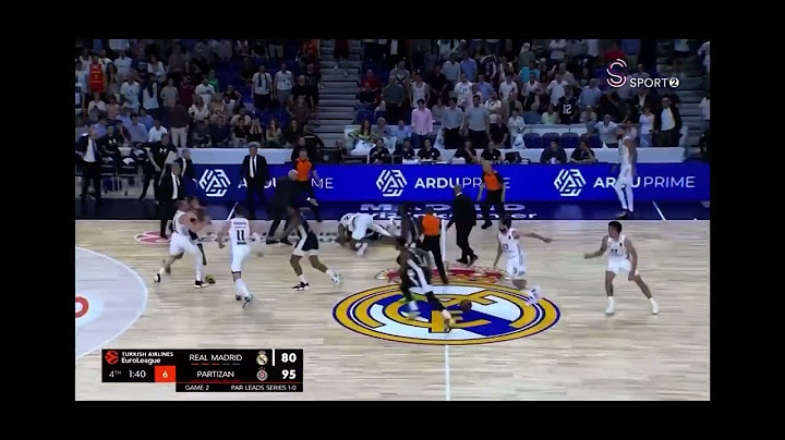 ΑΠΙΣΤΕΥΤΟ ΞΥΛΟ ΣΤΟ ΡΕΑΛ-ΠΑΡΤΙΖΑΝ  (27/4/2023) Real Madrid - Partizan FIGHTS  EUROLEAGUE basketball
