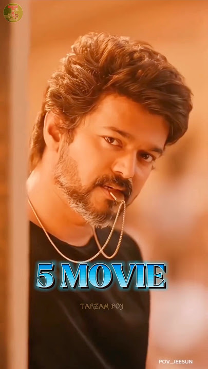 Top 5 highest grossing movies of Vijay Thalapathy 🤯 | #vijaythalapathy #shorts