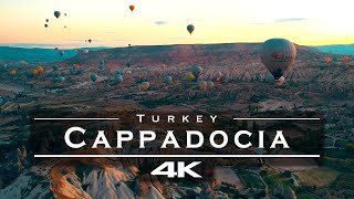 Cappadocia, Turkey 🇹🇷 - by drone [4K]