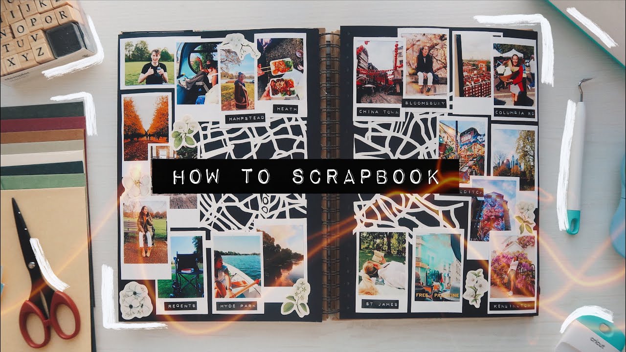 ✏️ DIY HOW TO SCRAPBOOK 