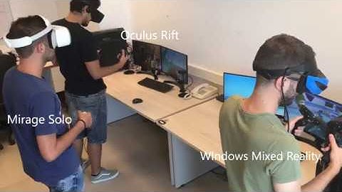 ORamaVR platform on Mirage Solo VR Head Mounted Display