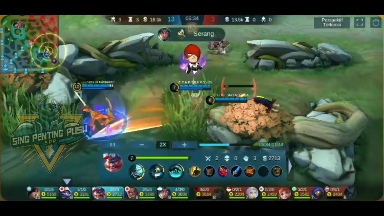 Build Frangko 2020 Mobile legend | Hook parah no 1 indonesia #tapi bo ...