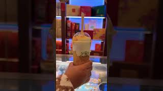 Ten Ren’s Tea Super Mango Milk Cap #taiwanese #trending #signaturedrinks #yorkdalemall #mangojuice