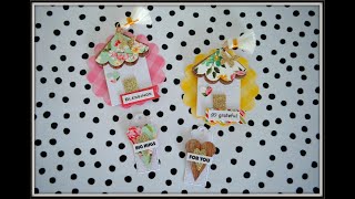 ❗️Too Cute❗️DIY House Shape Paper Embellishment | Using Paper Punches | DIY Kit in Shop |