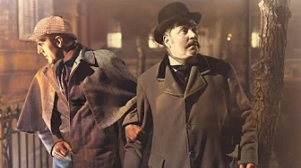 Sherlock Holmes Battles Mystery - 1946 | A Timeless Detective Adventure - FHD COLORIZED