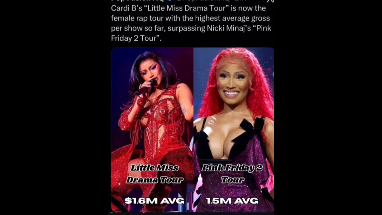 Is @cardib really doing too much to outrank/sell the compettion