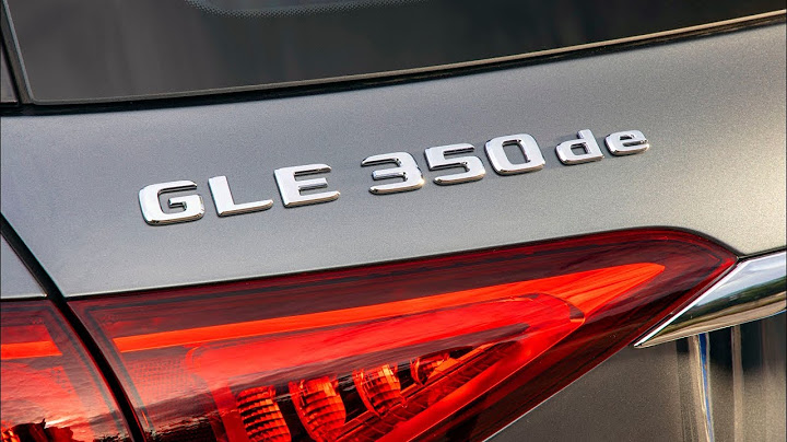 2020 Mercedes-Benz GLE 350 de 4MATIC - the plug-in hybrid SUV