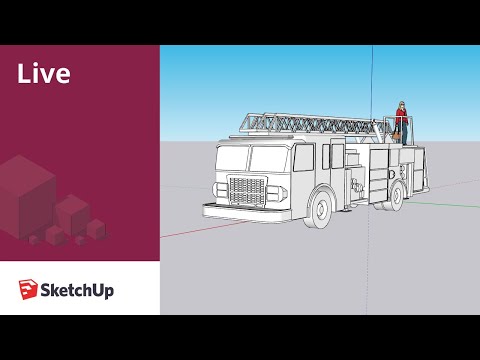 Modeling the Taj Mahal live in Sketchup!