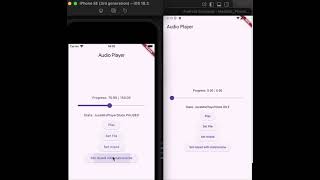 JUCE mix player flutter iOS & Android demo screenshot 5