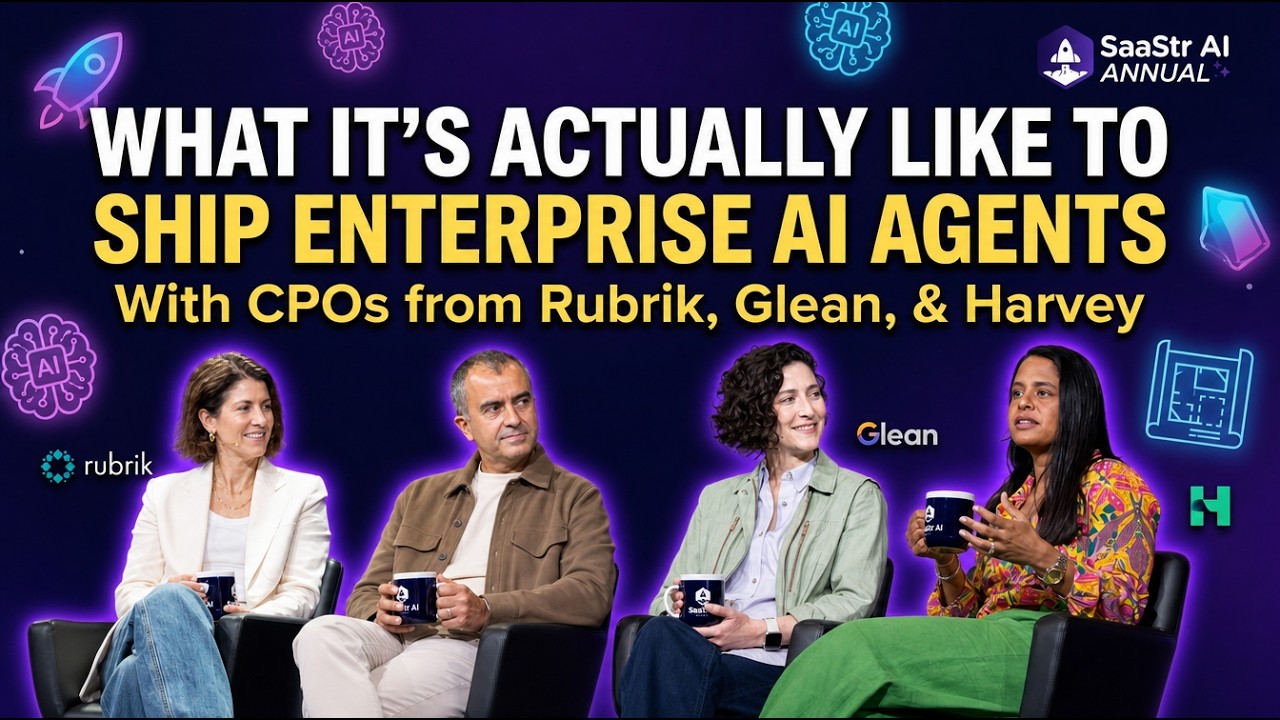 Shipping Enterprise AI Agents with the CPOs of Rubrik, Glean, and Harvey
