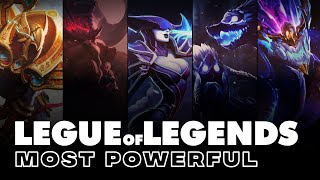 Champion Power Level Comparison in Lore - League of Legends 2021