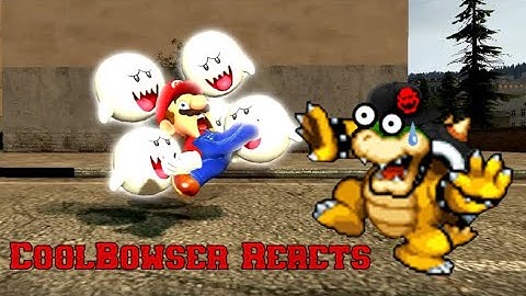 CoolBowser Reacts To [Nintendo Fan Animation 3D Cartoon] Super Mario Dumb Random Adventures