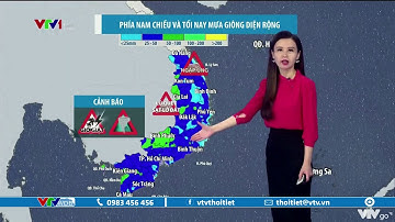 Dự báo thời tiết chiều nay 20/7/2022 | Phía nam chiều và tối mưa giông diện rộng | VTVWDB