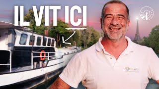 IL VIT SUR UN BATEAU À MOINS D'UNE HEURE DE PARIS ! (EN SEINEETMARNE)