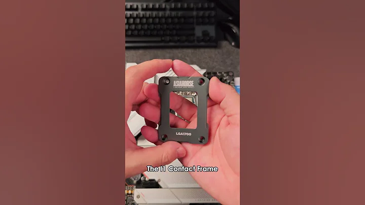 Upgrade your Intel LGA1700 build with the I1 Contact Frame! 🔧