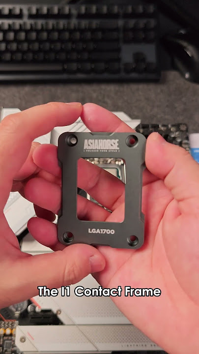 Upgrade your Intel LGA1700 build with the I1 Contact Frame! 🔧