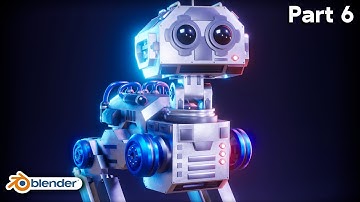 Sci-Fi Mech Robot - Part 6 (Blender Tutorial)