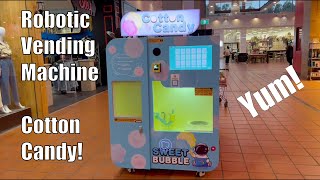 Cotton Candy Robotic Vending Machine - Fairly Floss - Candy Floss