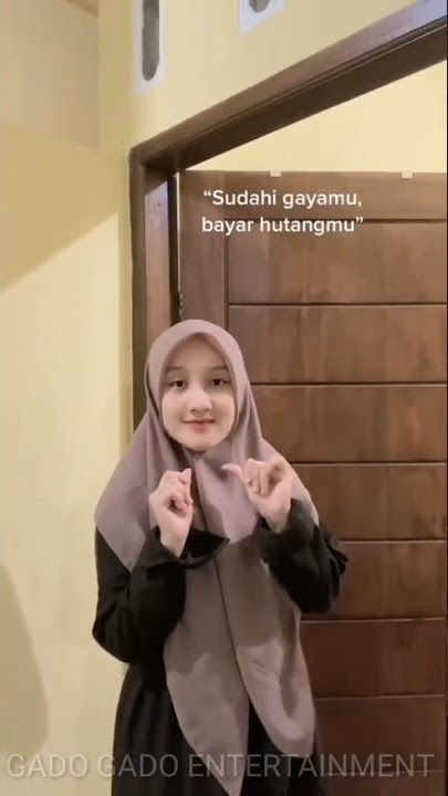 joget cewek cantik - Sudahi gayamu bayar utangmu #shorts #cantik #goyangtiktok #hijab #fyp
