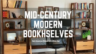 MidCentury Modern Bookshelves