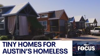 Austin homeless tiny home community begins expansion | FOX 7 Austin