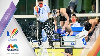 Singapore wins a 4th straight Women's 4x100m Freestyle Relay gold | Swimming | SEA Games 2021 screenshot 3