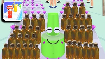 Juice Run 🍹🥤🧃Max Level - All Levels Gameplay (iOS & Android) Walkthrough Part 32