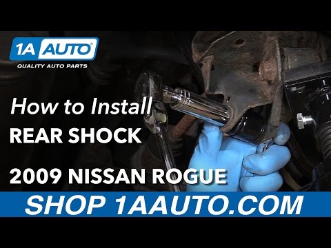 How to Replace Rear Shocks 08-16 Nissan Rogue