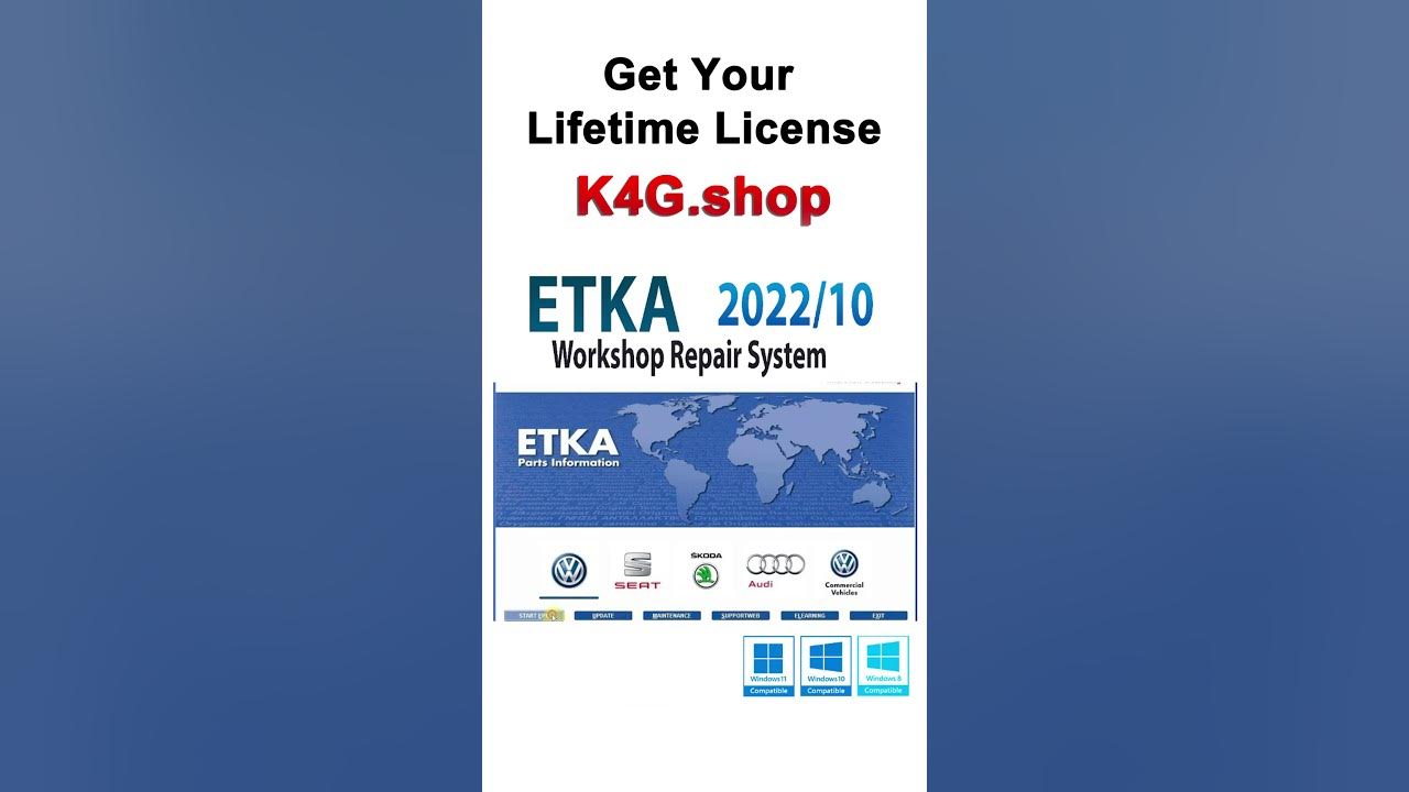 Etka 8 1 software for windows lifetime license youtube