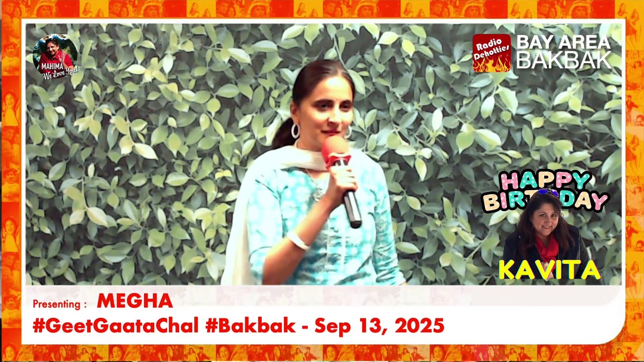 #ggc #bakbak Megha singing... Bano Teri Ankhoyaan...