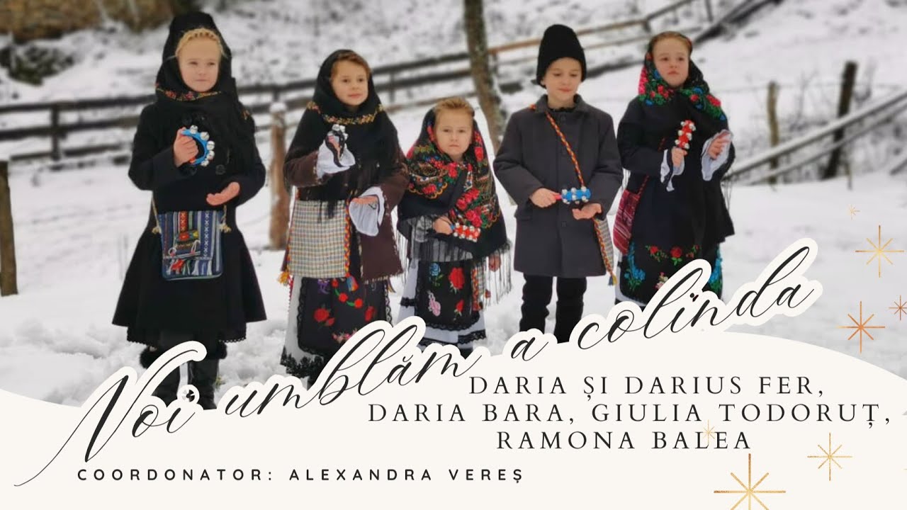 Daria si Darius Fer❄️Daria Bara❄️Giulia Todorut❄️Ramona Balea-Noi umblam a colinda 🎄COLINDA 2024🎄