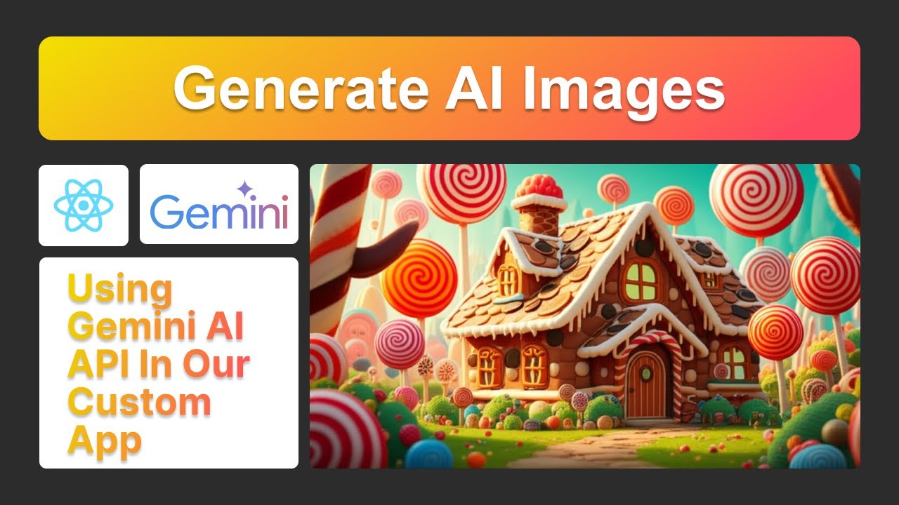 How To Generate AI Images in React JS With Google Gemini API - YouTube