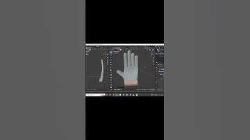cartoon character hand modeling part-02-mds design #shorts 🦾